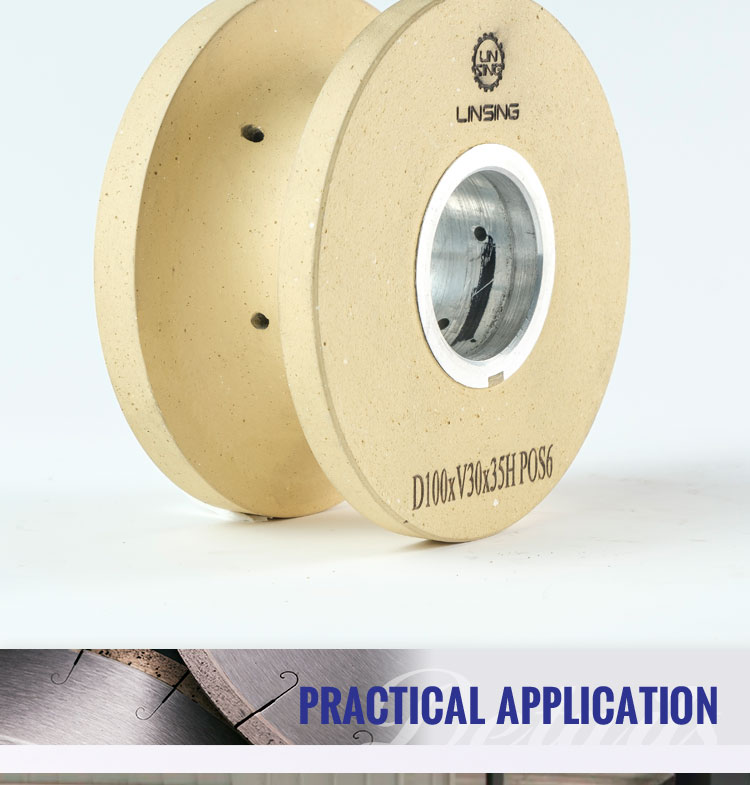Top-Notch A Grade Diamond Tools for Profiling Wheels Vacuum Brazed Stone Granite Marble