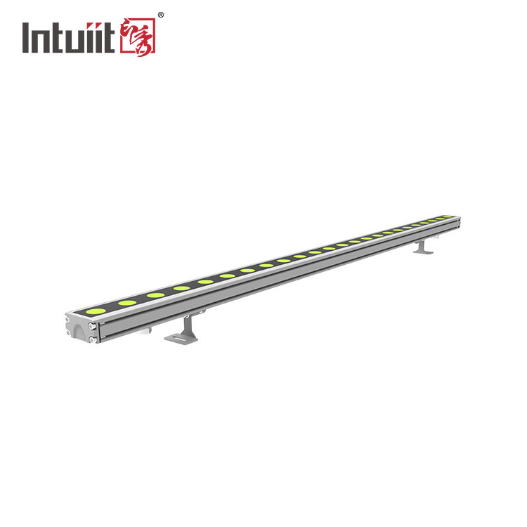 Rgb Led Wall Washer Light 0.3M 0.5M 1M Linear Washer 24W Ip67 DMX512 Architectural Spotlight