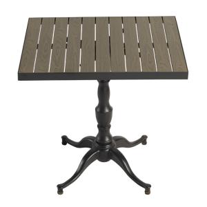 China Garden Cast Aluminum Furniture Outdoor Dining Table for Restaurant wholesale