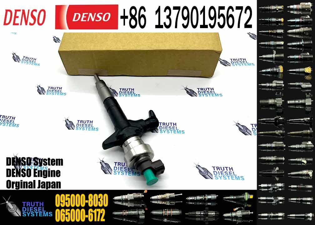 Common rail fuel injector 095000-8030 for D-max 4JJ1 8980749090 8-98074909-0 8-98074909-3 Fits for NNR/NPR/NQR/NLR