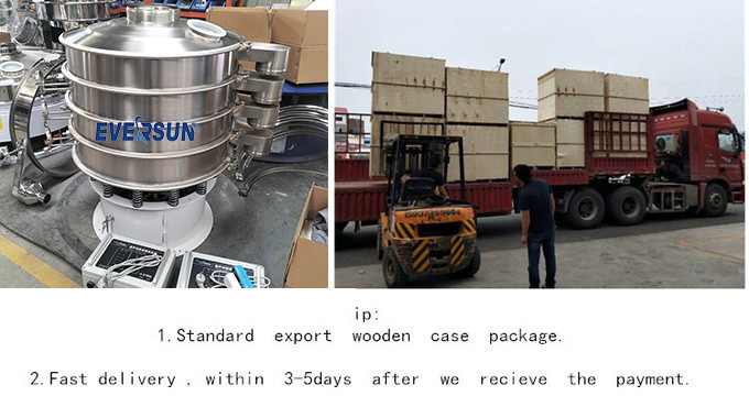 1 - 5 Layers 200 - 2600 Mm Ultrasonic Sieving Machine For Battery Material