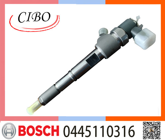Genuine Neutral New Injector 15710-86J20 0445110316 Common Rail Fuel Diesel Injector for Suzuki Swift / Splash 1.3d