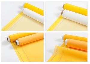 China ISO14001 420mesh Polyester Printing Mesh Converntional Degreasing Antistanic wholesale