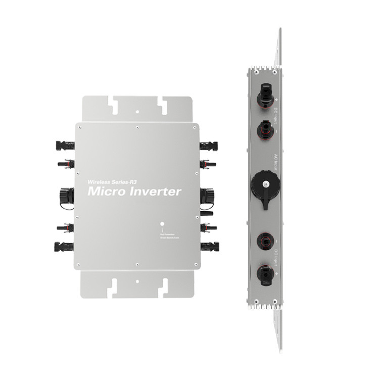 Waterproof IP65 Smart Micro Inverter 2400 Watt Solar Pv Grid Connected Inverter