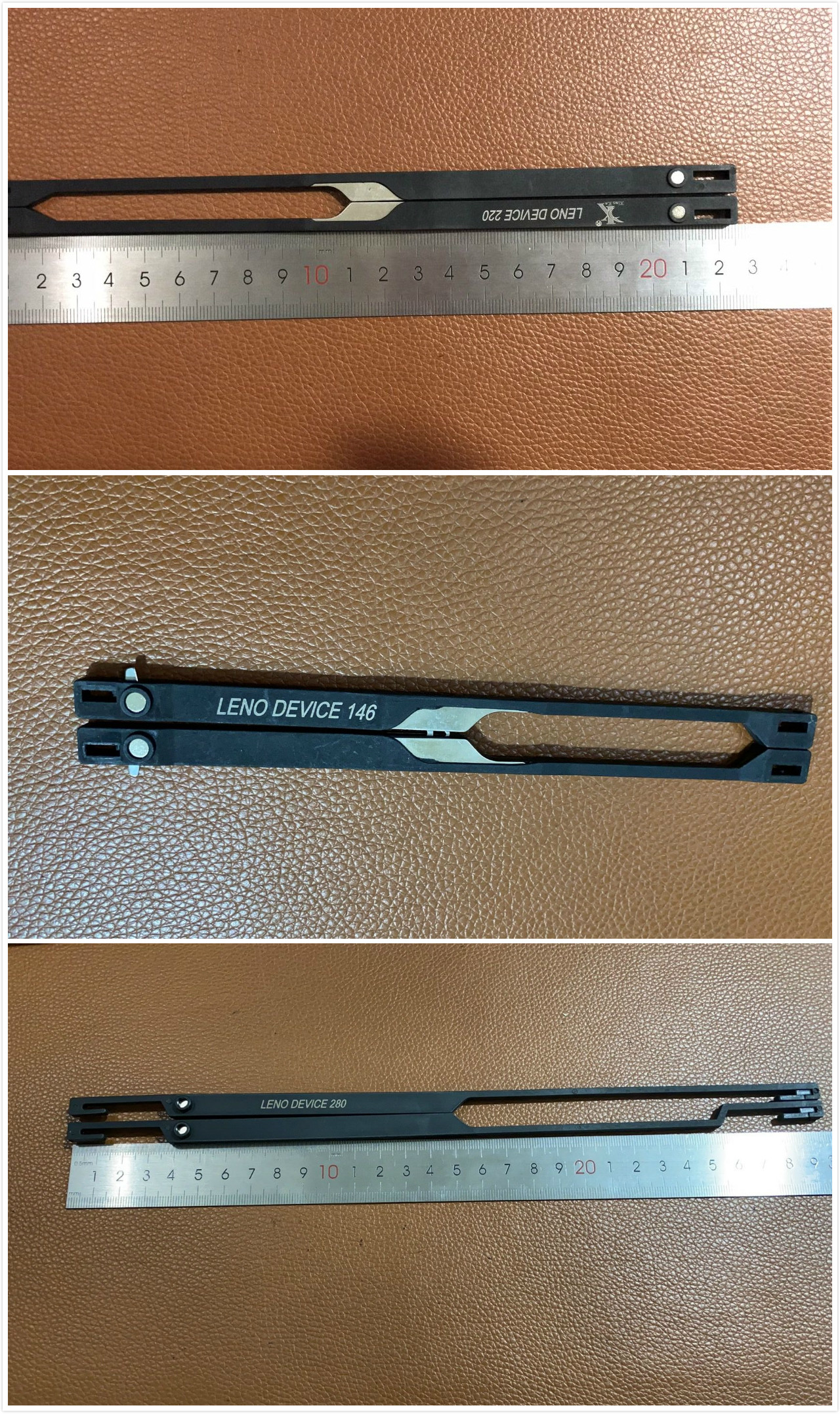 Picanol 190 Magnetic Leno Device Rapier Loom Parts Waste Side Heald BE214987 BE211994