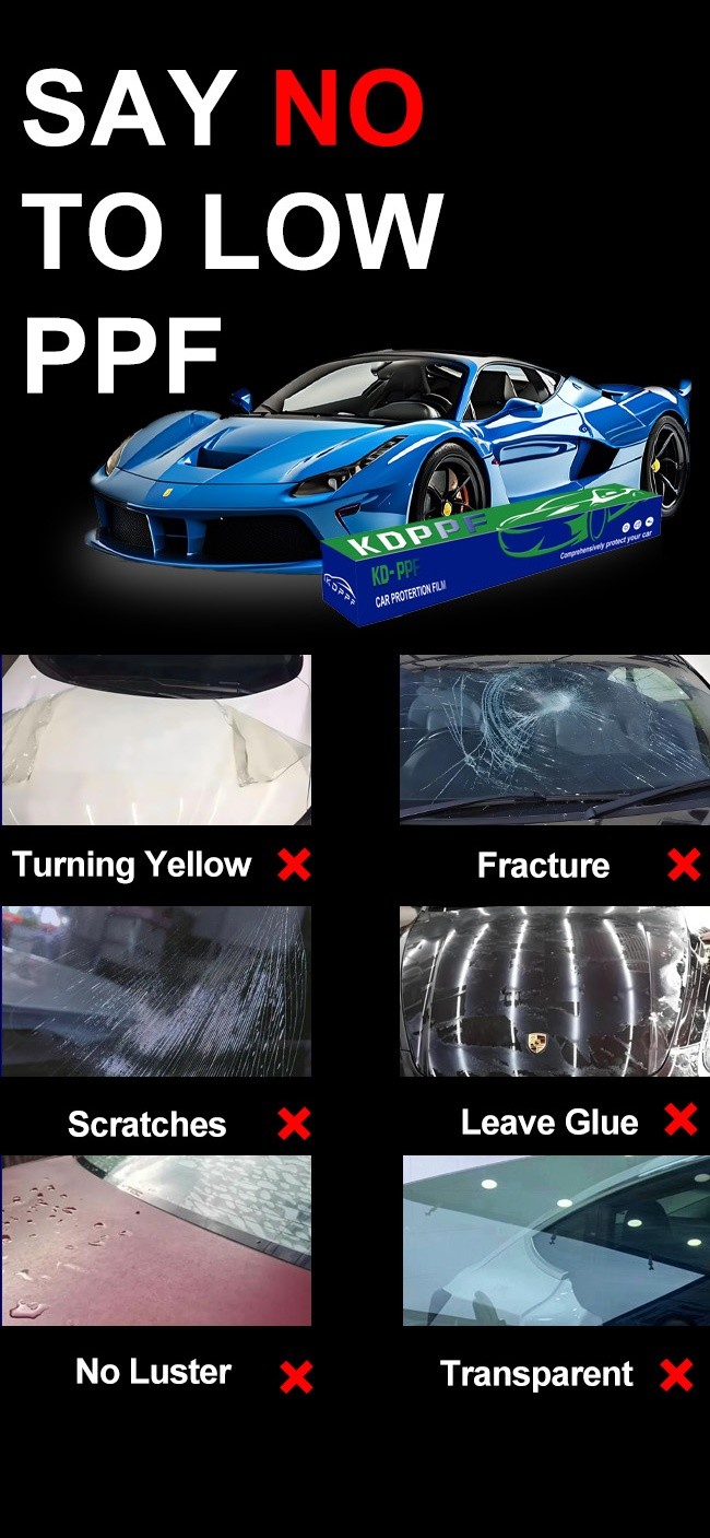 8 Mil TPU Color Change Film Glossy/Matte Finish Compatible With All Vehicles