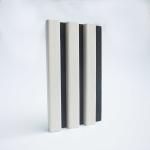3sides Coated Slat Wood Panels 600*2800*21mm Slat Wood Absorbing Application