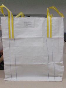China Open Top Discharge Spout 4 Cross Corner Loops Big Bag Jumbo Bag FIBC wholesale
