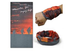 China Trekking Enjoy Life Tubular Headwear Digital Printing Breathable Quikly Dry wholesale