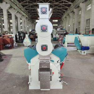 China 22kw 2th Biomass Ring Die Pellet Mill Chicken Shrimp Feed Making Machine wholesale