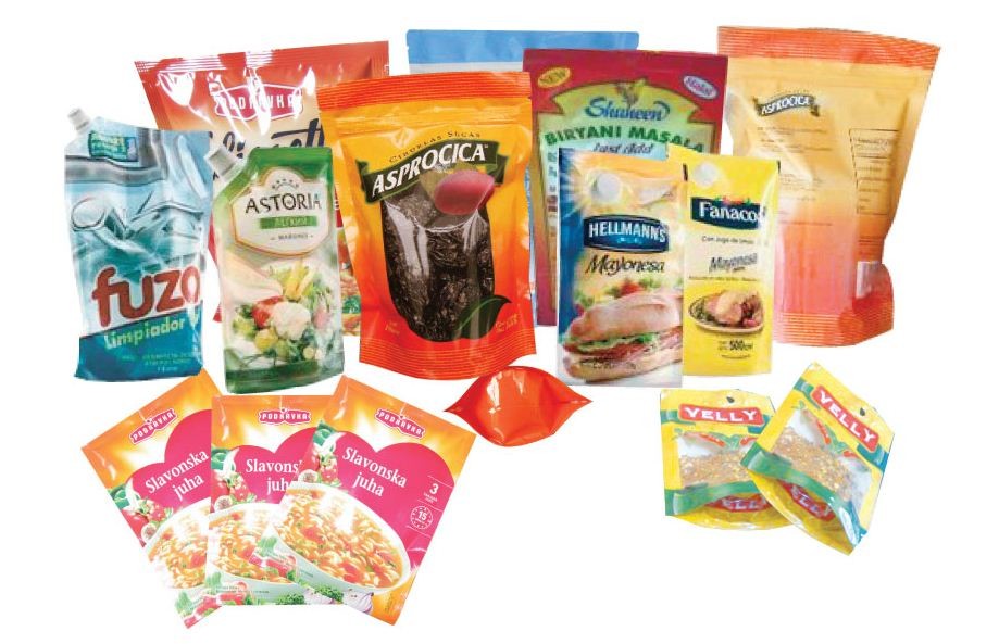 Sauce Premade Pouch Packaging Machine , Nuts Filling And Packaging Machine