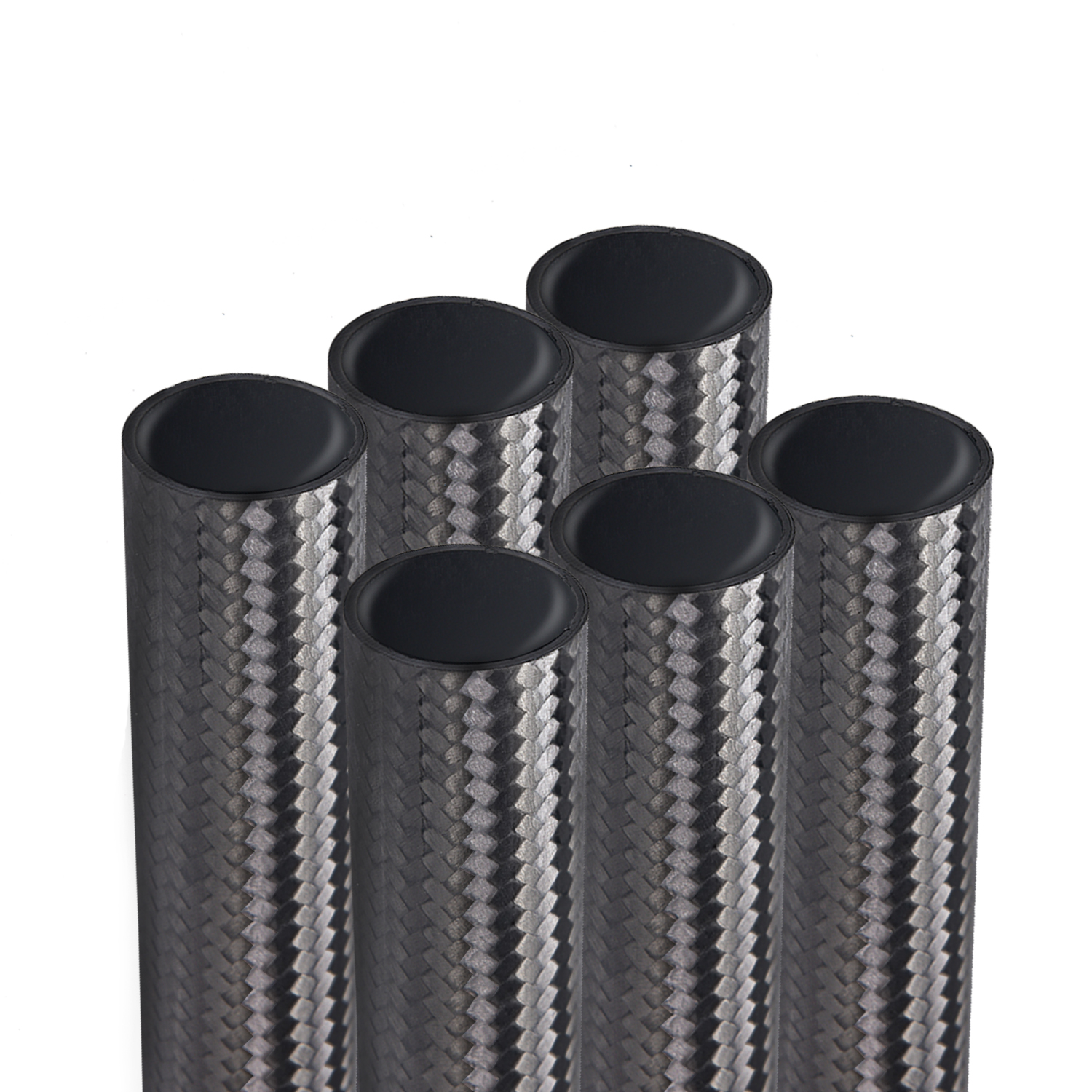 Black CFK Rohr Pullwinded Carbon Tubes With N Content 0.05% CBKR20220201