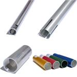 Red Golden Blue Colorful T Shape Anodizing Aluminum Profile