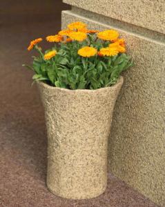 China Carving Stone Flower Pot For Garden Decoration wholesale