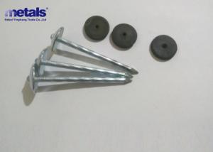 China Metal Electro Galvanized Nails 1.25&quot; Roofing Nails For Building And Resident wholesale