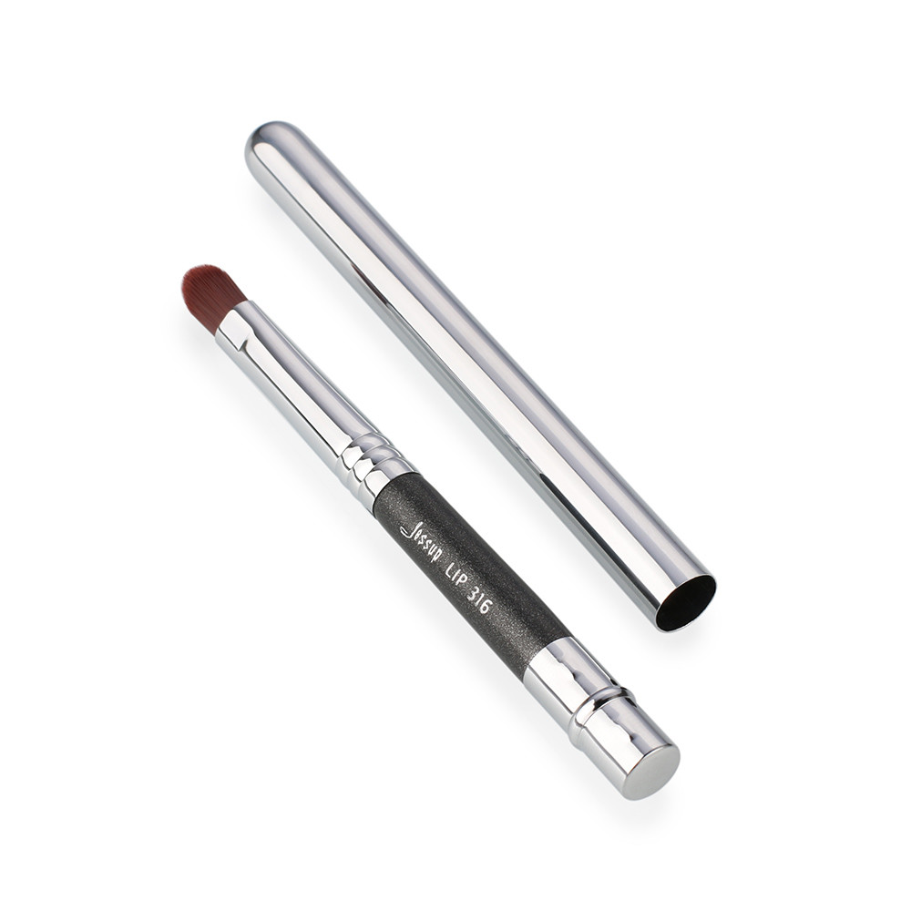 Jessup Synthetic Makeup Brushes Set Retractable For Lip