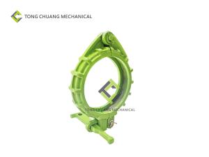China Type 180A Concrete Pump Spare Parts , Alloy Steel Forging Screw Pipe Clamp wholesale