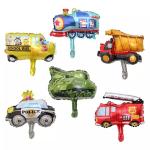 Wholesale New Mini Traffic Vehicle Aluminum Foil Balloon Children's Toys
