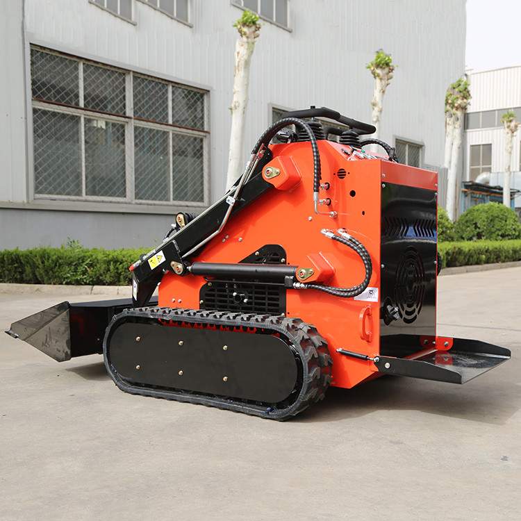200kg Loading Mini Track Loaders Micro Tracked Skid Steer Crawler Wheel Loader