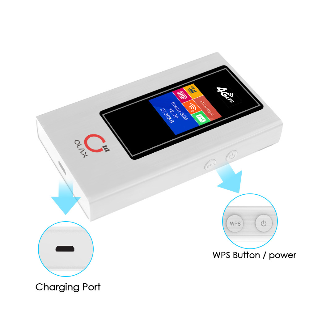 OLAX MF981VS Portable Wifi Router White Unlocked 4g Lte Hotspot