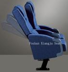 600mm Dimension Steel Leg Cinema Chair Molded Foam Movie Theatre Chair For VIP