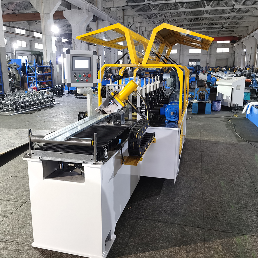 Steel Framing Omega Roll Forming Machine Metal Roof Panel Machine