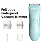 Waterproof Groin 240 Volt Hair Clippers , Lithium Battery Mens Body Groomers