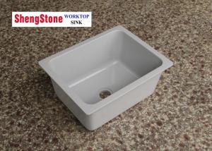 China Lab Accessories Epoxy Resin Sink Multiple Size 98% Sulfuric Acid Resistant wholesale