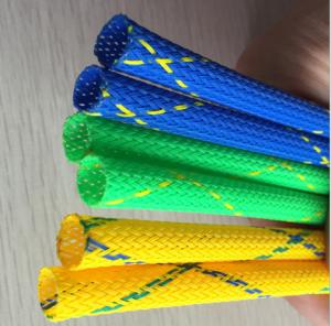 China UL Approved PET Expandable Braided Sleeve Wear Resistant wholesale