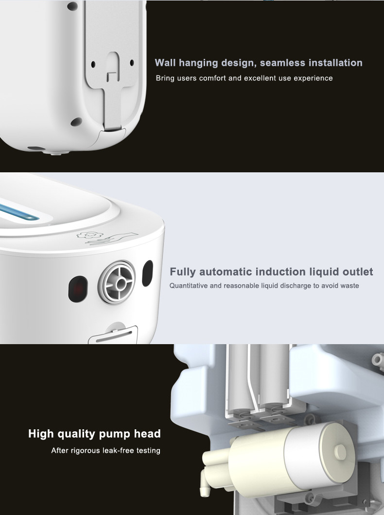 Added Convenience Hygiene Automatic Touchless Soap Dispenser