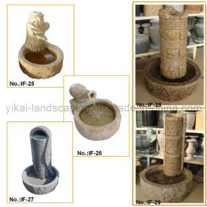 China Stone Fountain Carved Marble Water Fountain for Garden Outdoor wholesale