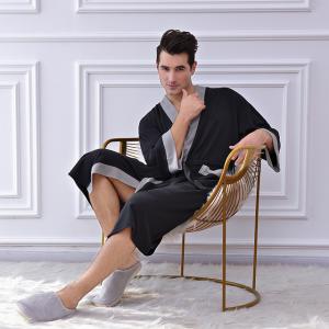 China Bathrobe Mens Sleepwear Xl Xxl Mens Warm Pajama Pants Polyester Fiber wholesale