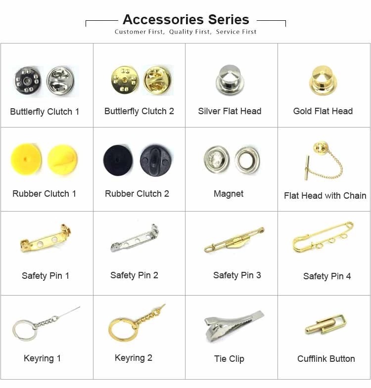 Magnetic 60mm PVC Custom Soft Enamel Lapel Pins
