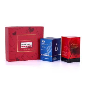 China Perfume Skincare Folding Paper Box Luxury Cosmetic Makeup Gift Packaging Box wholesale