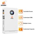 6000 Cycles 10-year Lifepo4 Battery Lithium Ion Solar Battery 5.12kwh 25.6v