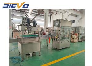 China Electric Glass Bottle 415V Liquid Bottling Machine wholesale