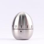 Stainless Steel Vintage Hourglass Egg Shaped Kitchen Timer