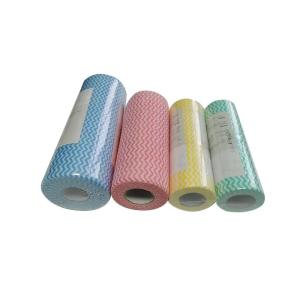 China Reusable Household Cleaning Rags Kitchen Wipe Waterproof Multicolor wholesale