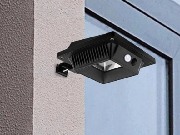 WINXU 158lm Solar Powered LED Wall Light IP44 Waterproof Heat Resistant