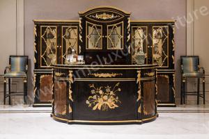 China glass cabinet wooden cabinet wine cabinet wine table sideboard TP029 wholesale