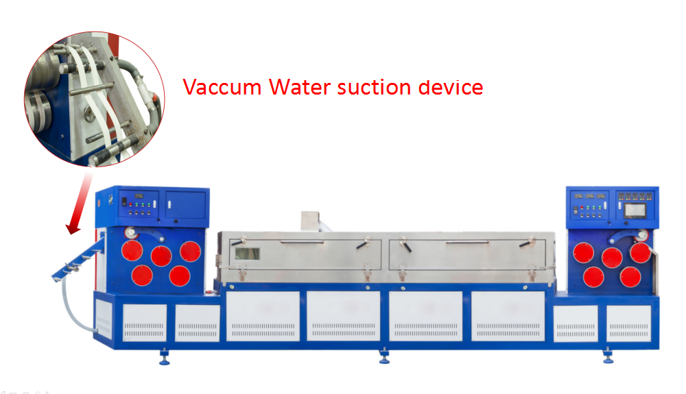 0.4-1.5mm PP Strap Production Line 200-300 KG/H 5-19mm Single Screw