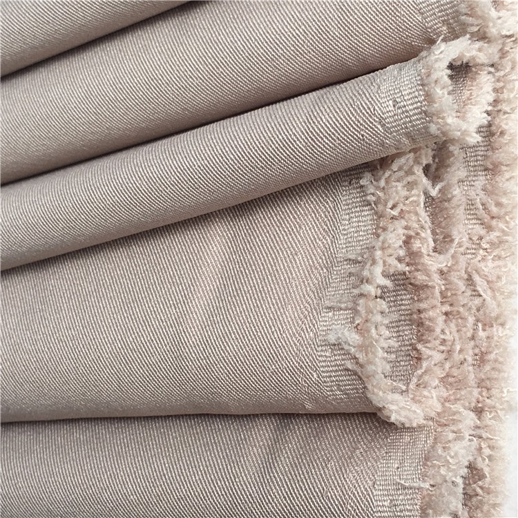 Durable 95 Polyester 5 Spandex Twisted Twill 210GSM Gabardine Fabric for Suits Blazer