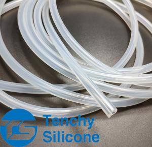 China LFGB Harmless Pure OD 100mm Flexible Silicone Tubing wholesale