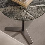 Marble Top Stainless Side Table Bedroom Stainless End Table