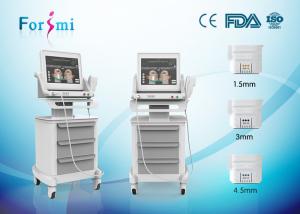 China New design Korea technology 10000 shots 3.0mm 4.5mm three cartridge hifu face lift price wholesale