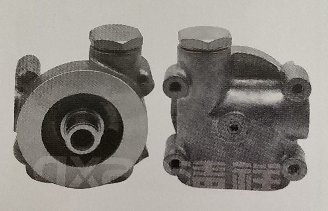 Lubricating Oil Filter Head Replacement Long Service Life Silver Color Casting Parts