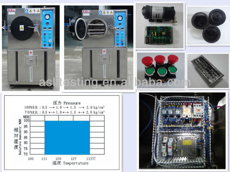 High Quality PCT HAST Chamber Pressure Highly Accelerated Ageing Test Chamber
