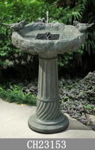 China Outdoor H70CM Polyresin Led Light Water Fountain wholesale