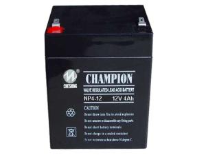 China Champion 12V4AH AGM battery 12V UPS battery Lead Acid battery manufacture wholesale