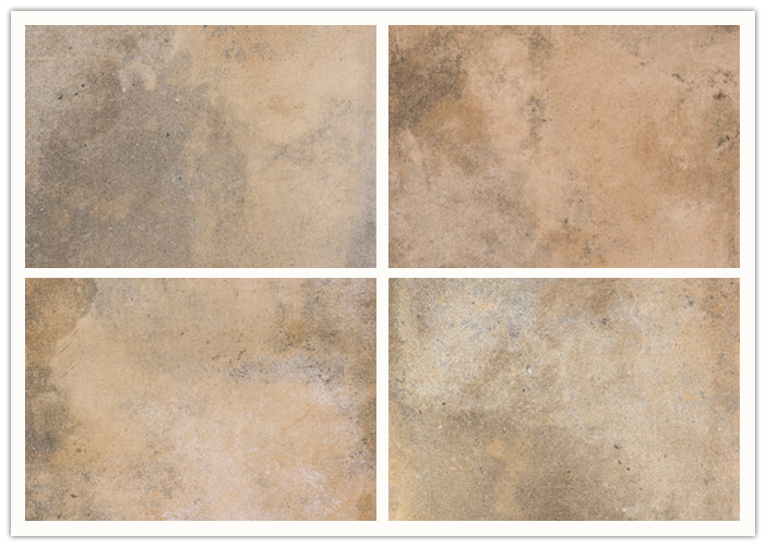 Garden Cement Look Porcelain Tile 20mm Thickness Compression Resistance